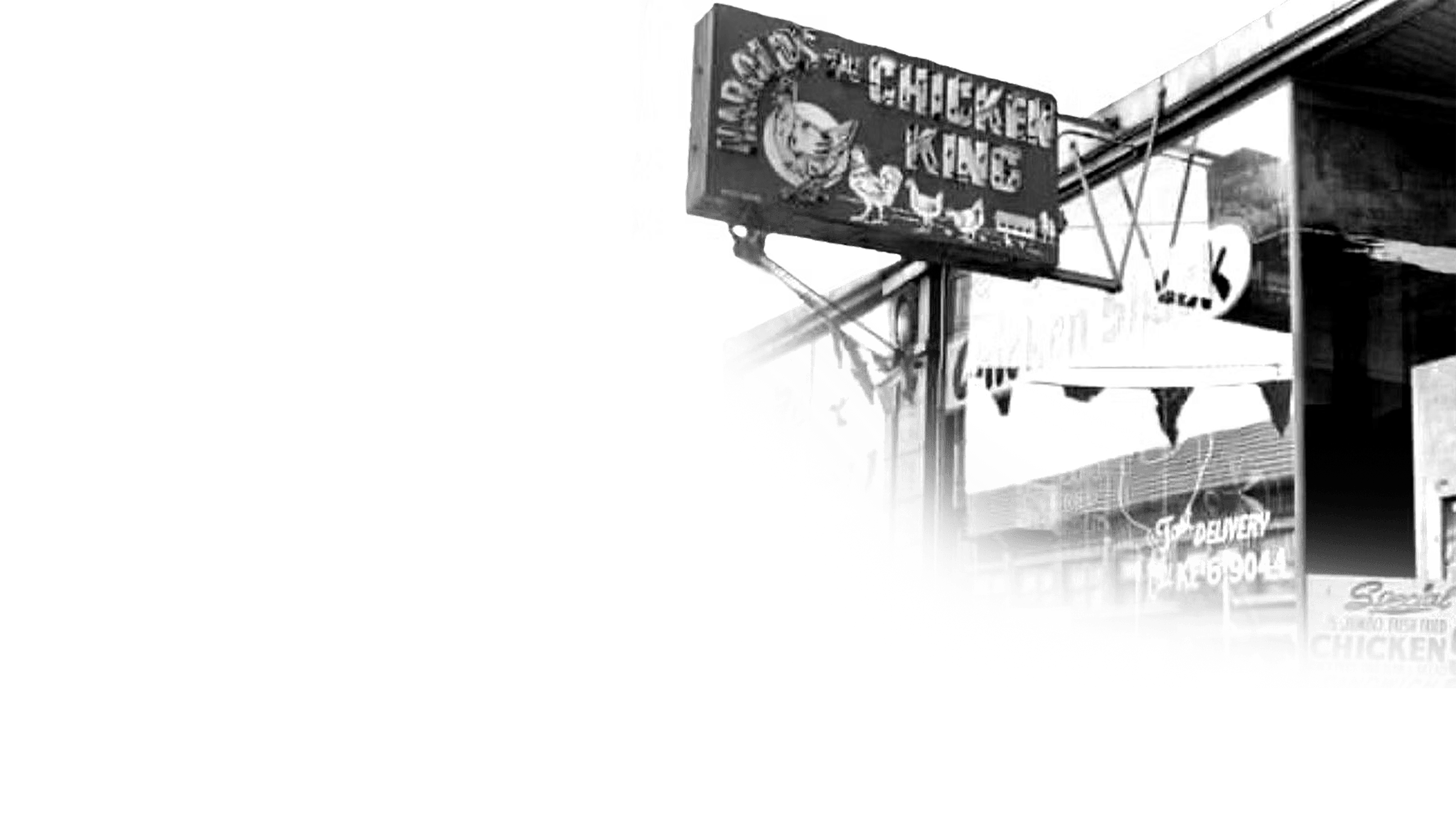 Restaurant ambiance showing Harold's Chicken interior