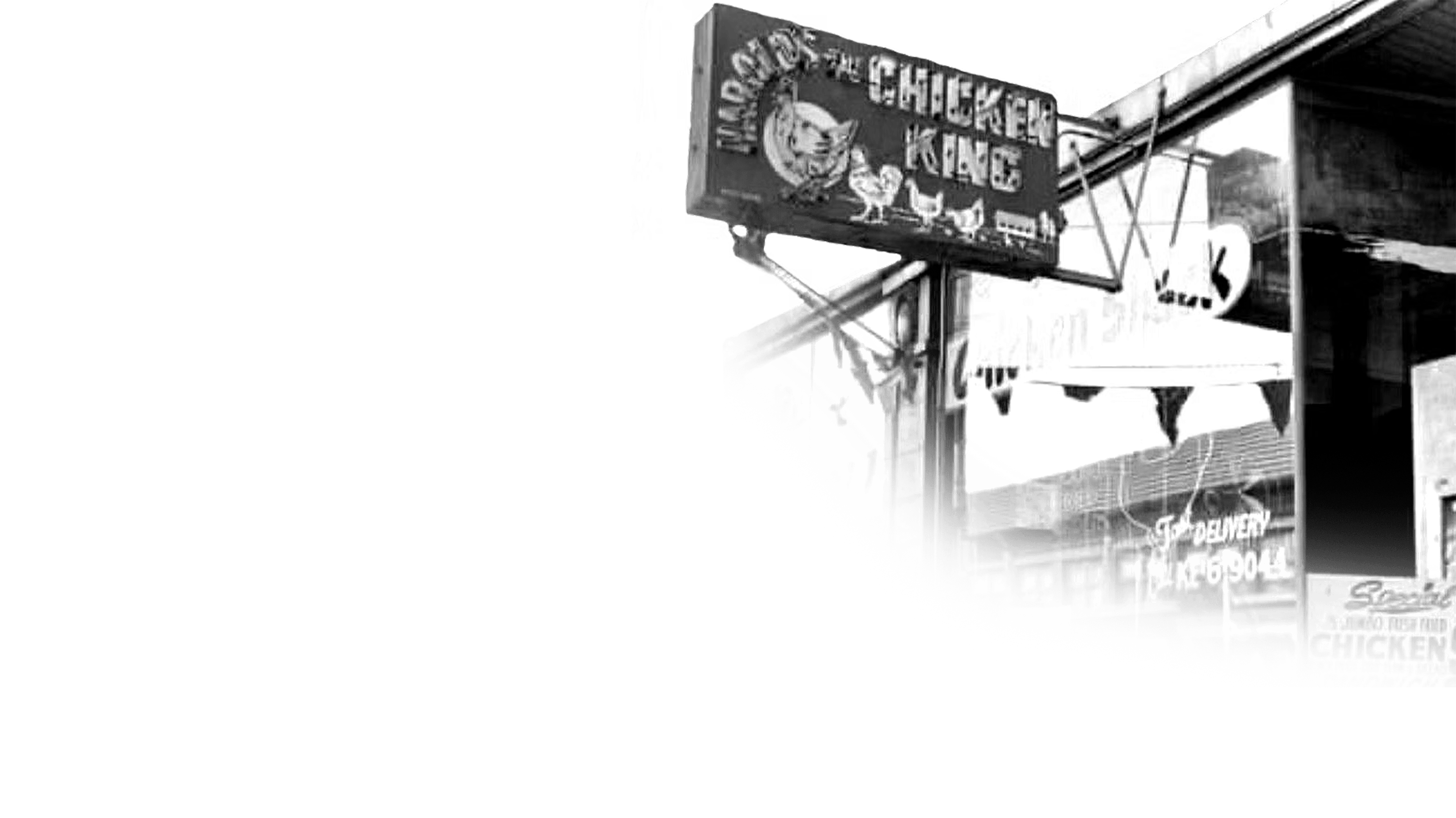 Restaurant ambiance showing Harold's Chicken interior